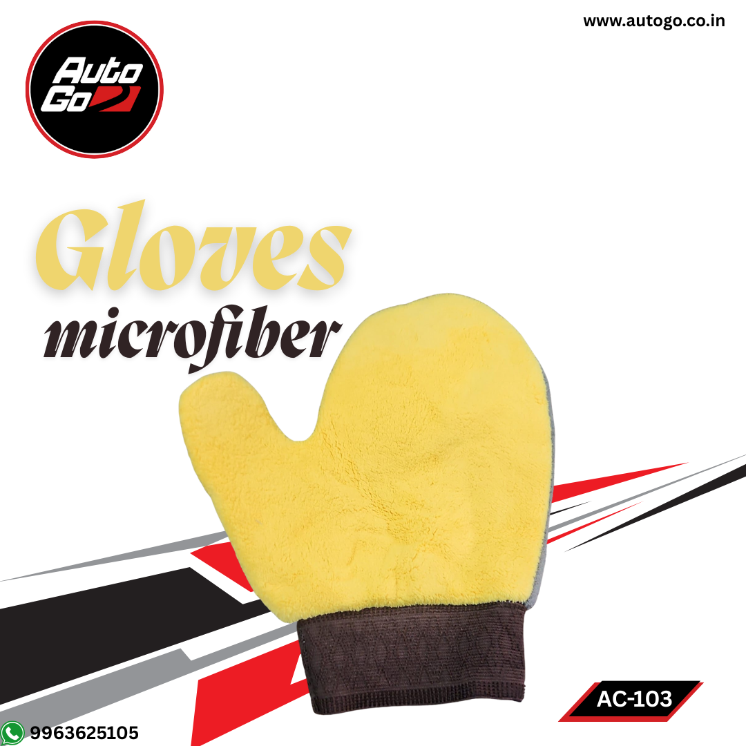Gloves Yellow Grey