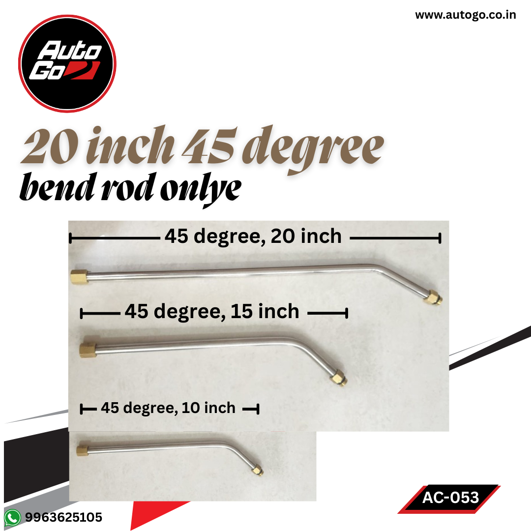 20.Inch 45 Degree Bend Rod Onlye