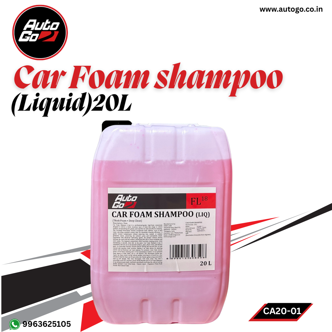 Car Foam Shampoo Liquid - 20 L
